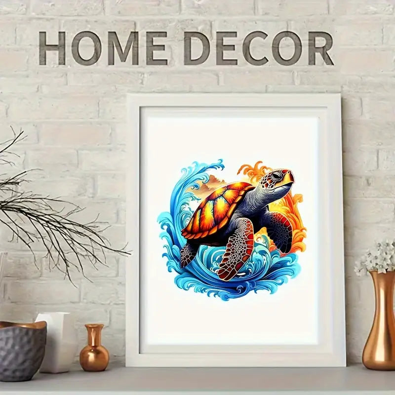 🔥 Last Day - Ocean Spirit Turtle — Wooden Jigsaw Puzzle