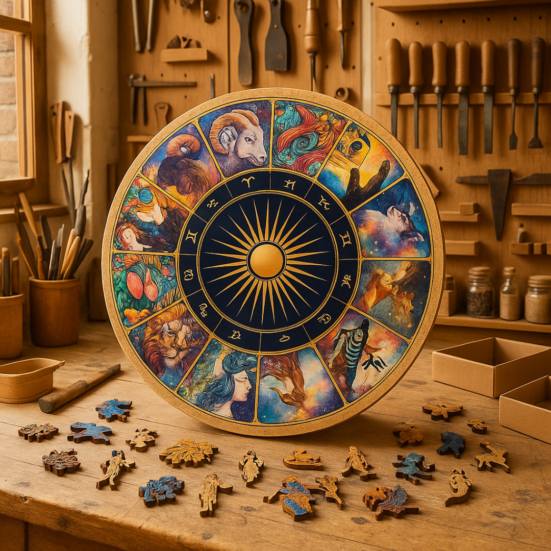 🔥 Last Day - The Zodiac - Wooden Jigsaw Puzzle