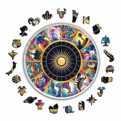 🔥 Last Day - The Zodiac - Wooden Jigsaw Puzzle