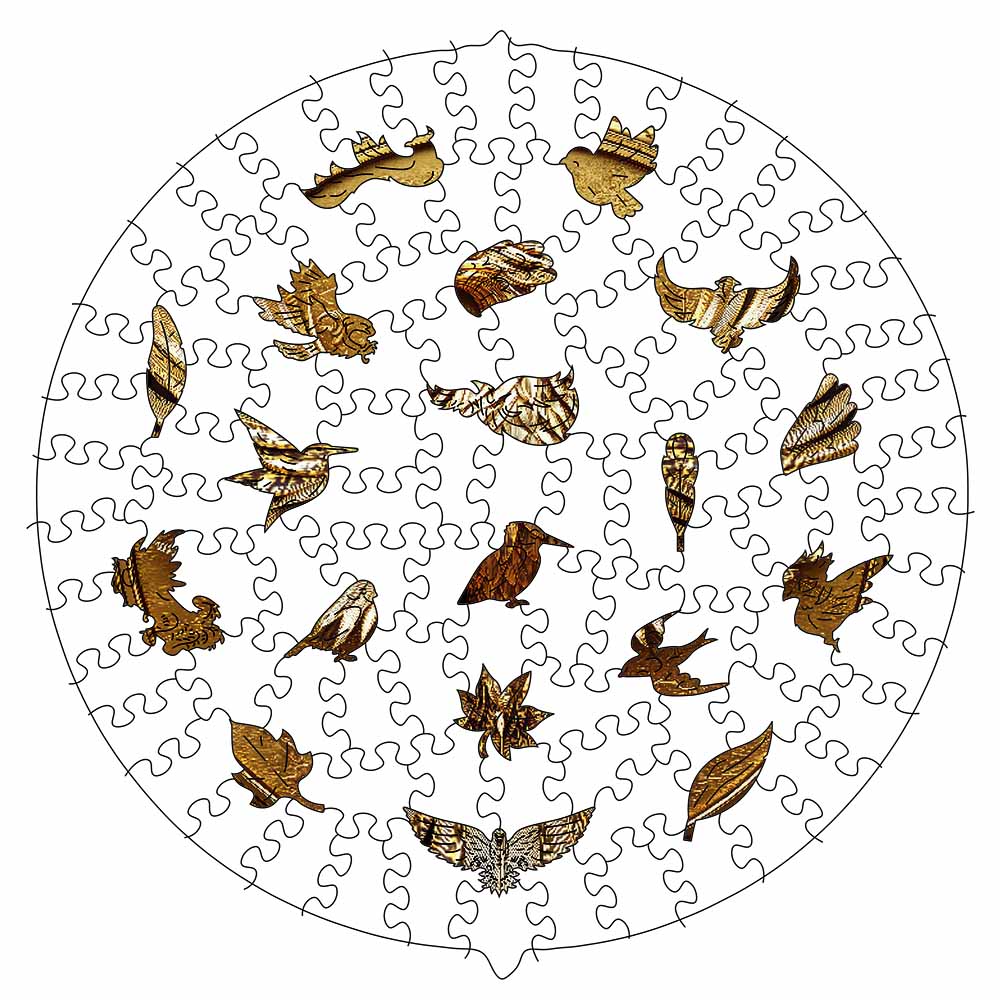 🔥Last Day - Golden Phoenix - Wooden Puzzle