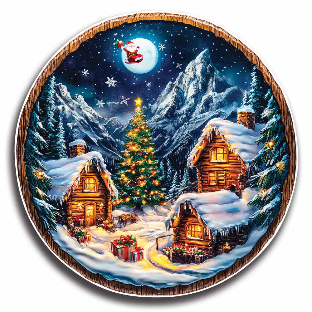 🔥Last Day - Christmas Village - Wooden Jigsaw Puzzle