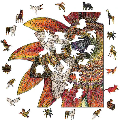 Bee - Wooden Jigsaw Puzzle Puzzle