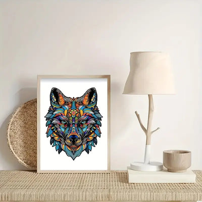🔥 Last Day - Mystic Wolf — Wooden Jigsaw Puzzle