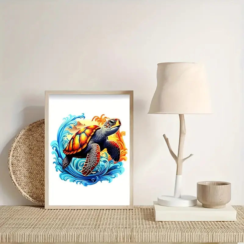 🔥 Last Day - Ocean Spirit Turtle — Wooden Jigsaw Puzzle